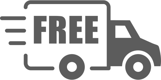 Truck with the word FREE icon