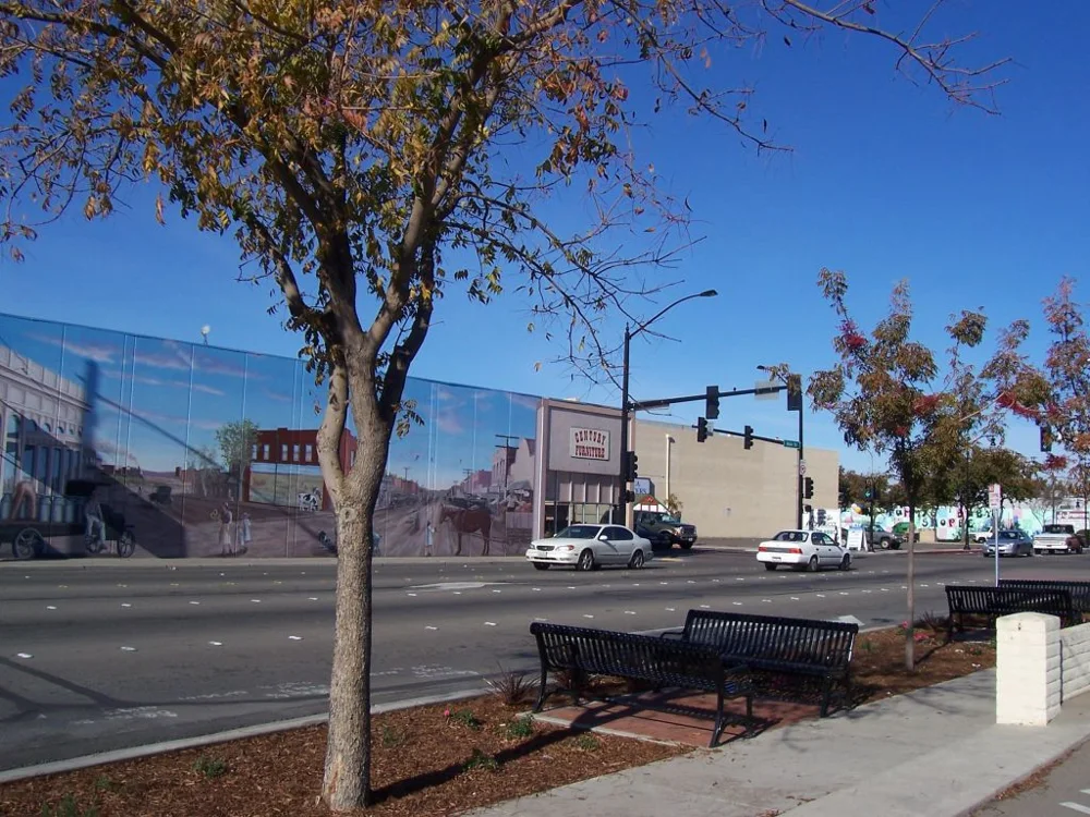 Yosemite Avenue and Main Street in Manteca